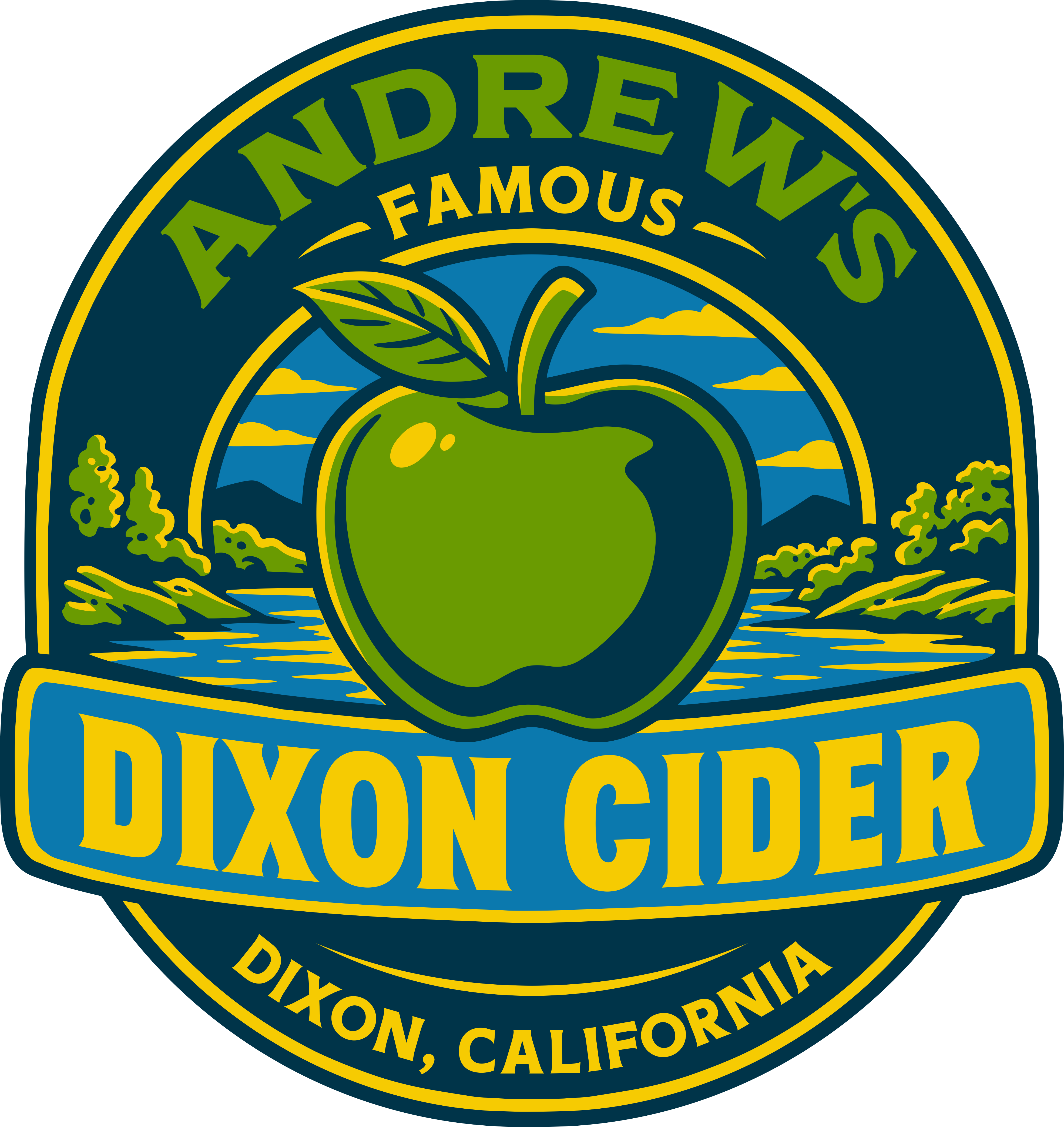 Andrew's Famous Dixon Cider badge